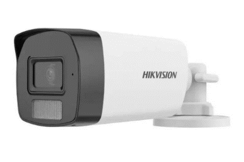 Camera de supraveghere Dual Light, 5MP 3K, lentila 3.6mm, IR 40m, WL 40m, Microfon – Hikvision – DS-2CE17K0T-LFS-3.6mm
