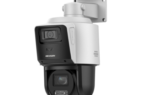 Camera IP TandemVu PTZ, 4MP, 10X, IR max. 80m DarkFighter, WL 30m, PoE – HIKVISION DS-2SE3C410MWG-E14-2.8mm