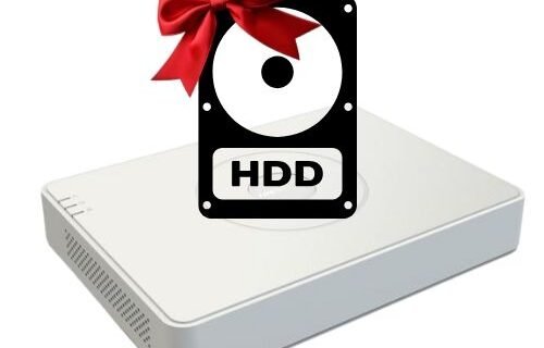 NVR 8 canale, 6 MP, 60 Mbps, PoE Hikvision DS-7108NI-Q1/8P(D) + CADOU HDD 1TB