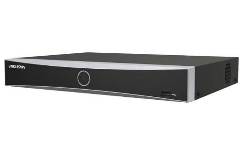 Hik23  NVR 8 canale PoE, 8MP 4K, 1xSATA, 80 Mbps, AcuSense, Audio, recunoastere faciala – Hikvision DS-7608NXI-K1/8P(D)